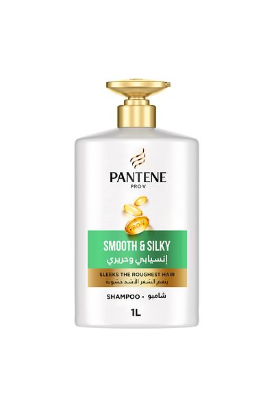 Pantene Pro-V Smooth & Silky Shampoo 1000 ml