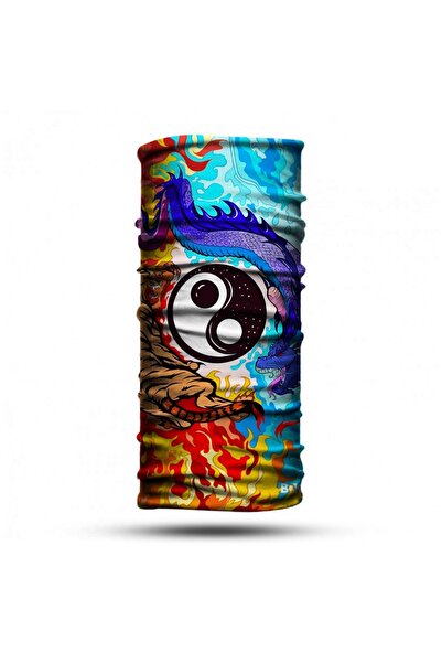 Bu Da Kaçar Mı Unisex Outdoor Biker Bandana - Κολάρο, Μοτοσικλέτα, Σχέδιο Baf...