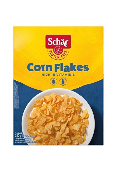 Schar Cornflakes Glutensiz Sade Mısır Gevreği! 250g (6 ADET)