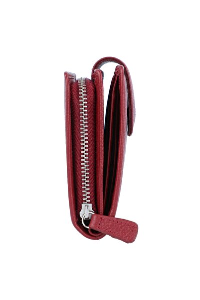 L.CREDI Maranello wallet leather 12.5 cm