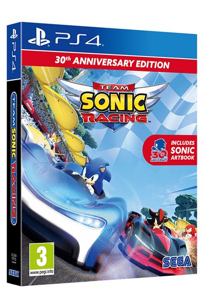SEGA Team Sonic Racing - 30th Anniversary Edition PS4