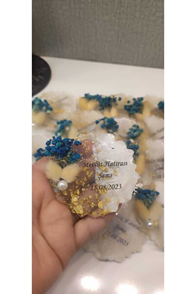 ARMAGAN BEBEK NİKAH ŞEKERİ Epoksi Nişan,Nikah,Bebek Magneti