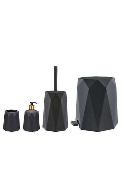 Elif Geo Bathroom Set (4 pieces)