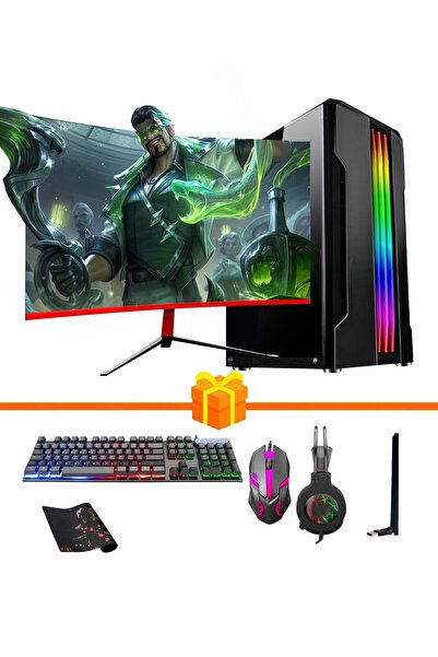 RAMTECH BİLGİSAYAR Gaming Rg505-021 R5 5500 16gb Ram 256gb Ssd Gt730/4gb 23,6...