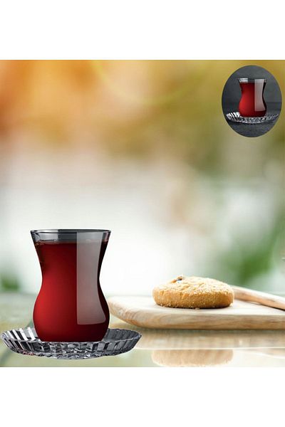 Paşabahçe 98695 Model Beykoz Tea Set