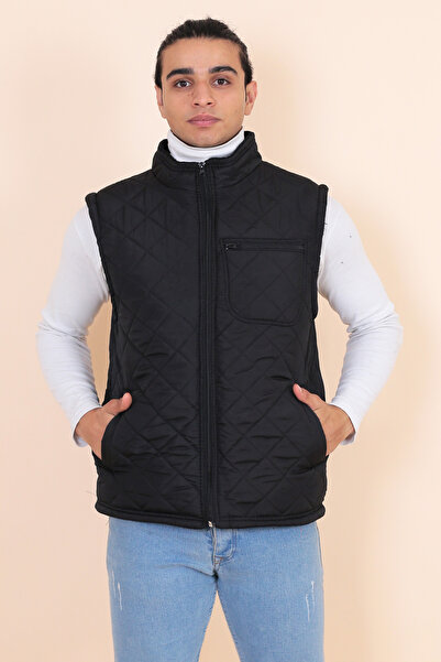 HeviStor Капітоне чоловічий жилет - надувний класичний, з бічними кишенями, Floto 006.HeviStor