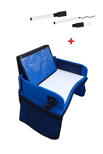 HeiN Portable Car Seat Event Table with Picture - Car Tablet Holder
