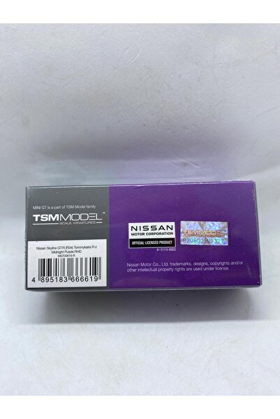 mini gt Nissan Skyline GT-R R34 Tommykaira R-z Midnight Purple No.616