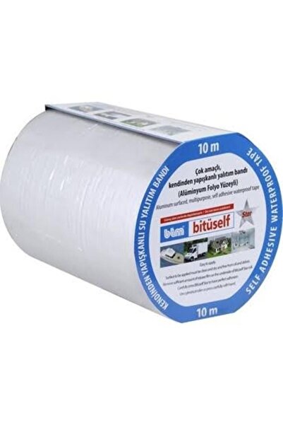 Btm Bitüself 15 Cm X 10 Mt Su Yalıtım Ve Oto Ses Yalıtım Bantı 15 Cm