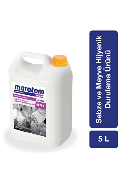 Maratem M311 Sebze ve Meyve Hijyenik Durulama Ürünü - 5L