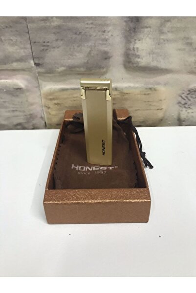 Honest Rüzgar Çakmağı Gazlı Sarı Gold