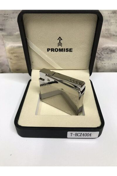 PROMISE Gümüş Gri Gazlı Sarmaşık Desenli