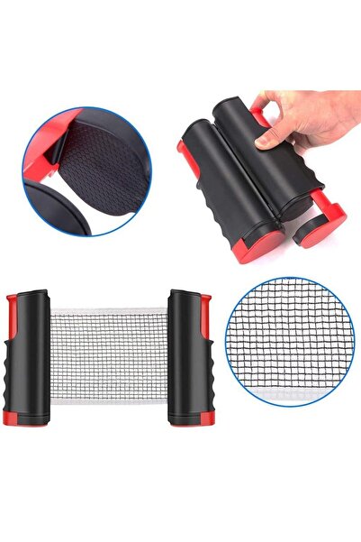 Roichil Non-Slip Telescopic Ping Pong Table Tennis Net - Portable Apparatus