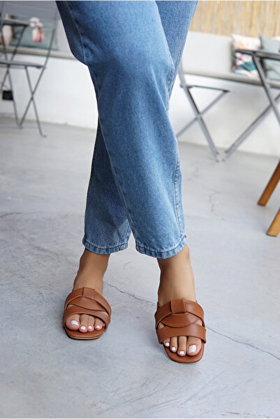 LAMİNTA Дамски чехли Goldeye Tan