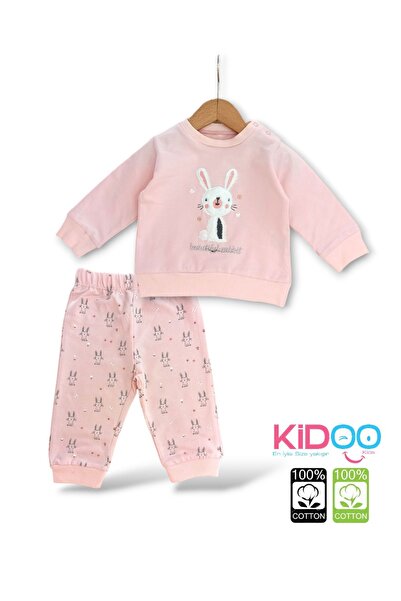 yavrucak baby Kız bebek 2li takım tam kalıp 6-24 aylık arası 2iplik pamuklu  ...