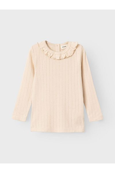 Lil' Atelier Mini Oberteil mit langen Ärmeln Slim Fit