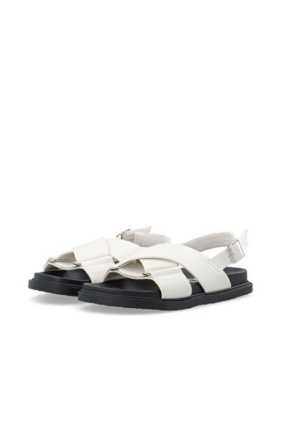 Bianco Sandalen Mit Überkreuzriemen Biaoslo