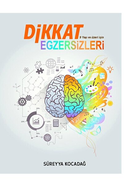 Dikkat Egzersizleri Kitabı 9 Yaş Üzeri