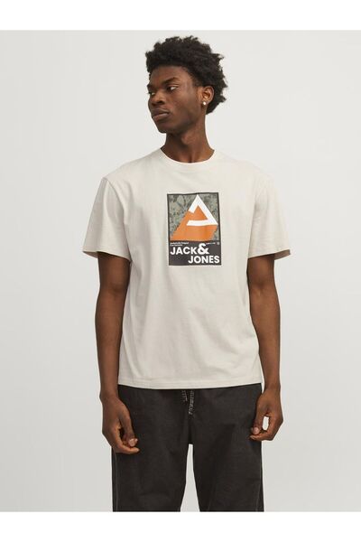 Jack & Jones T-shirt Gedruckt Rundhals T-shirt