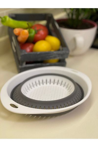 Onay Store Accordion Strainer - Folding and Oval Design, Ak-696