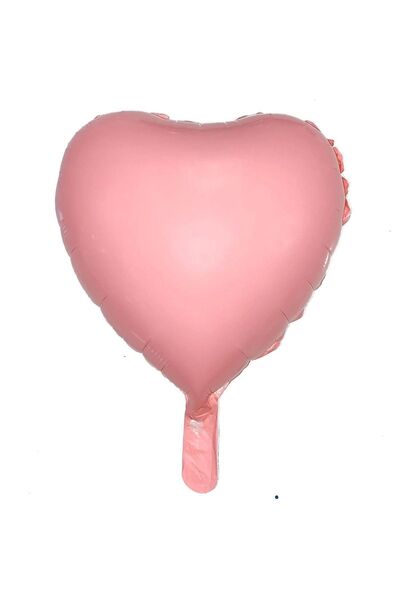 Onay Store بالون قلب وردي فاتح - 18 بوصة (45 سم) - بالون قلب - مادة الحفلات -...