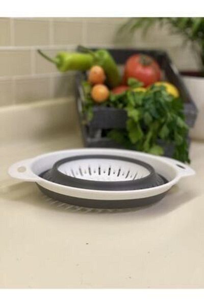 Onay Store Accordion Oval Multi-Purpose Folding Strainer