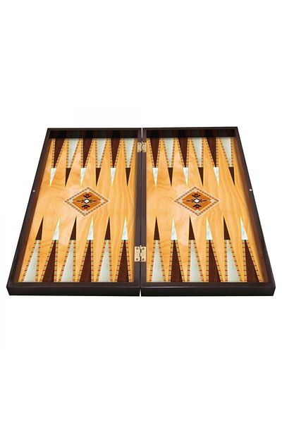 Onay Store Polyester Sahara Backgammon Small Size - Quality Backgammon Set - Polished Backgammon