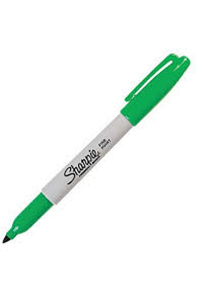 Sharpie Green Round Tip Fine Permanent Marker