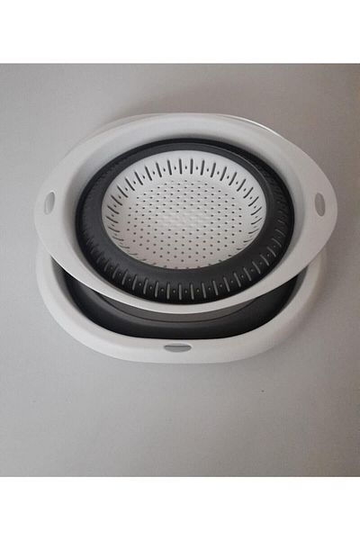 Onay Store Folding Basin (stain) and Folding Round Strainer 2-Piece