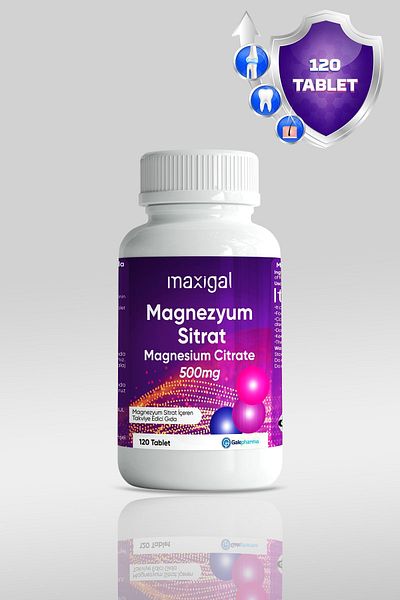 Maxigal 120 Tablets Magnesium Citrate