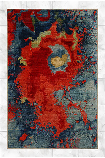 Rugs Modern Halı Covor decorativ modern creativ cu model abstract tematic alb...