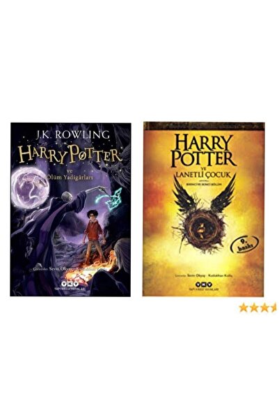 Yapı Kredi Yayınları Harry Potter Ve Ölüm Yadigârları Lanetli Çocuk Harry Pot...