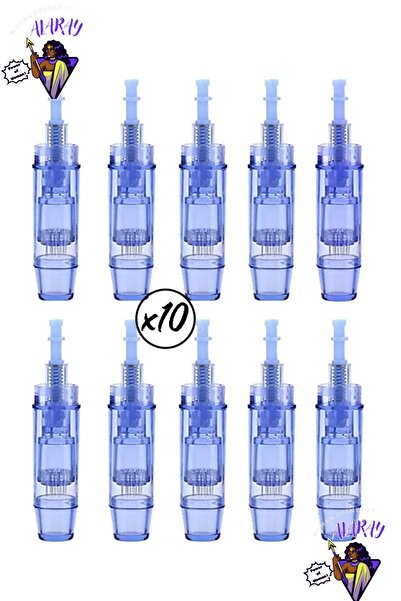 alaraycosmetics 10 Adet Nano Dr.pen A6,m5,m7,n2c,e30 A1 Mavi Kapaklı Soketli ...