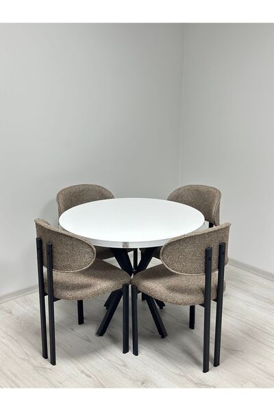 Royal LOTUS 4 KİŞİLİK MUTFAK MASASI TEDY03 (MDF)