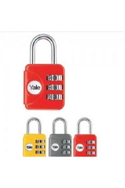 Yale Combination Padlock Colorful Chubby 23 Mm