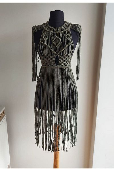 Master hand Macrame Beach Dress - Festival and Summer Style