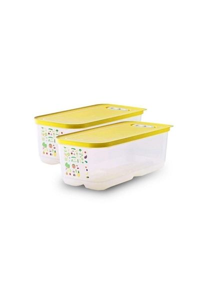 Tupperware Tupperaware Greenhouse Refrigerator Storage Container 6.1 Lt Set of Two