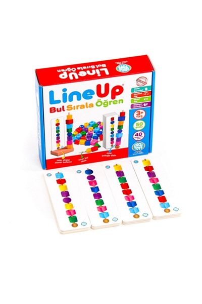 line up Bead Stringing Game Find Sort Learn