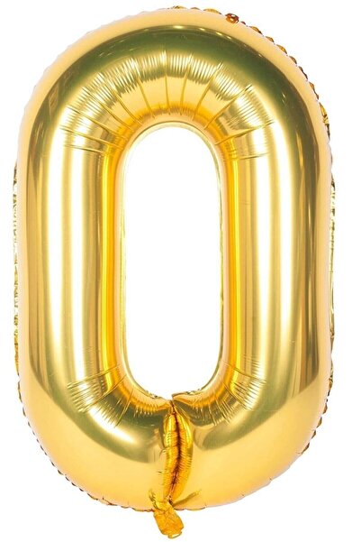 AsyaDesing بالون فويل حرف O بالون هيليوم 100 سم لون ذهبي - بالون حرف O - بالو...