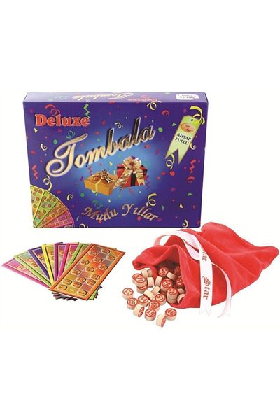 Star Oyun Star Deluxe Bingo Wooden Sequin Bingo Game