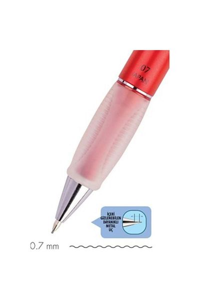 Tombow Serve Deep Versatil Pen Press 0.7 mm Metallic Red