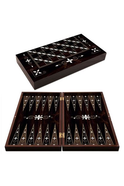 Star Oyun Polyester Antique Drop Backgammon