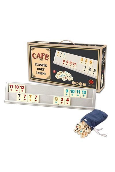 Star Oyun Cafe Plastic Okey Set