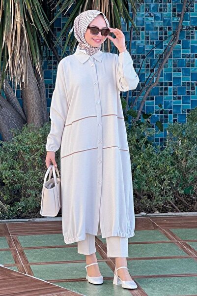 ELİSA Gömlek Yaka Düğmeli Kap