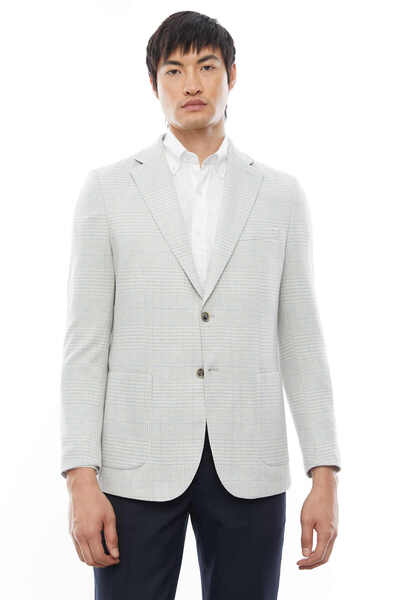 PAULMARK Чоловічий піджак - з карельним візерунком, модель 3743I