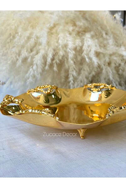 zucace Yuvarlak Gold Lux Sunumluk