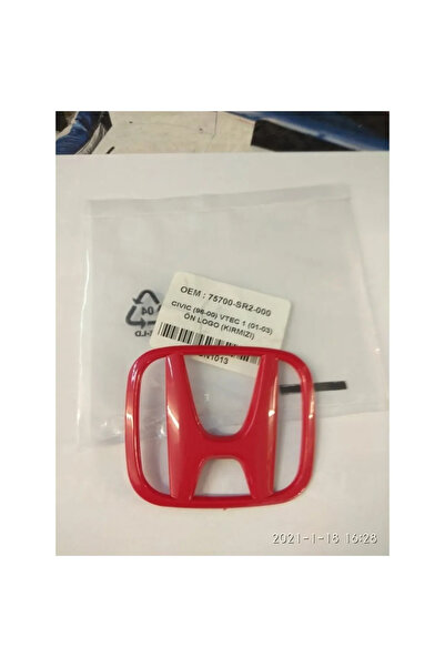 OEM Honda Civic 1996 - 2000 Vtec 1 2001 - 2003 Ön Arma Logo Kırmızı Civic VTE...