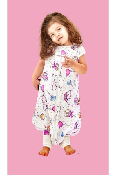 minikiti 100% Cotton Muslin Lollipop - Oeko-tex Certified Children's Baby Sleeping Bag
