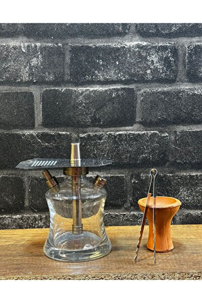 DR KARAM HOOKAH gri Küçük çantalı nargile takımı