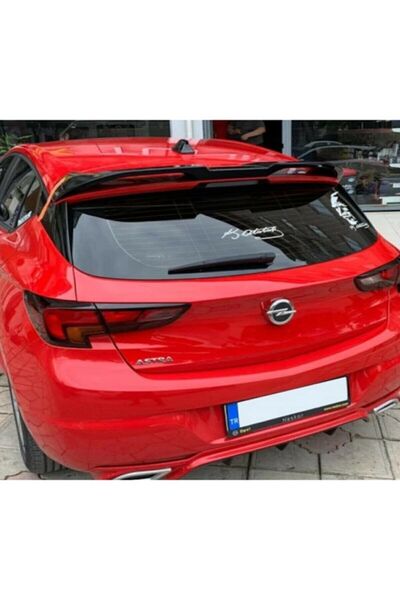 Genel Markalar Opel Astra K Abarth Spoiler Piona Black Spoyler 2015 - 2019